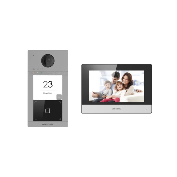 Video Portero IP Metálico Hikvision DS-KIS604-P(C)