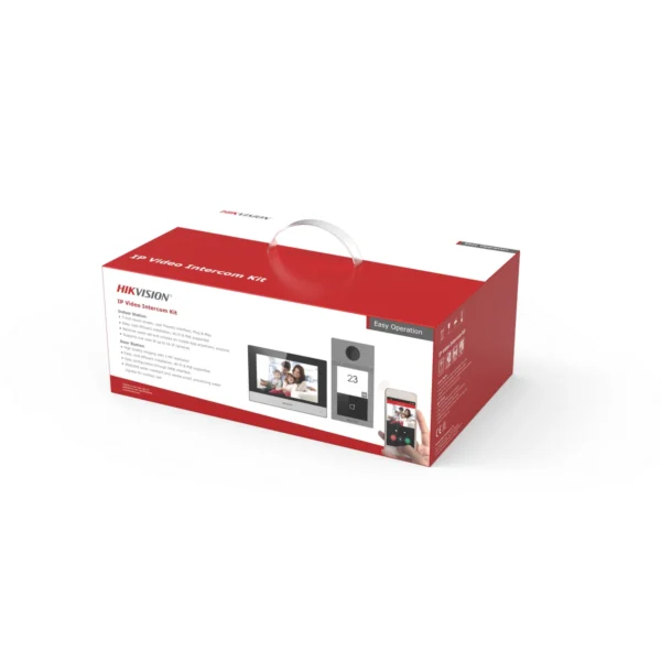 Video Portero IP Metálico Hikvision DS-KIS604-P(C)