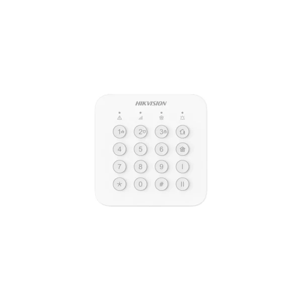 Teclado Inalámbrico para Alarmas Hikvision DS-PK201B-WB