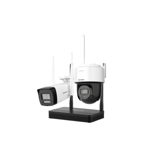 Kit WiFi Cámaras 4MPX Bullet Hikvision Easy Link NKS424W0H