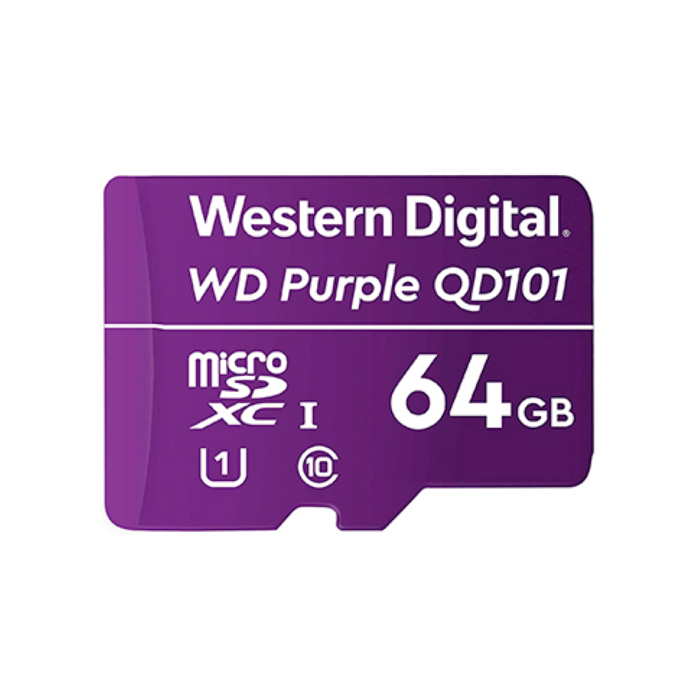 Tarjeta MicroSD WD Purple SC QD101 64GB